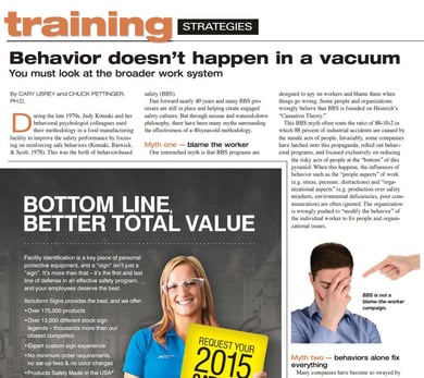 Behavior Doesn’t Happen In A Vacuum You Must Look At The Broader Work